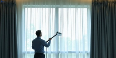 Commercial curtain steam cleaning service dolls-point-nsw hotels offices