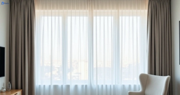 Freshly steam cleaned curtains in dolls-point-nsw QLD